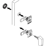 SCHNEIDER NSYCL220CRN Kulcsos zár CL220/CRN