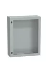 SCHNEIDER NSYCRN108300T Elosztószekrény átlátszó ajtóval (1000*800*300) Spacial acél Szürke (RAL 7035) IP66 porszórt