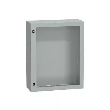 SCHNEIDER NSYCRN108300T Elosztószekrény átlátszó ajtóval (1000*800*300) Spacial acél Szürke (RAL 7035) IP66 porszórt