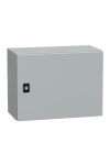 SCHNEIDER NSYCRN34200 Elosztószekrény teli ajtóval (300*400*200) Spacial acél Szürke (RAL 7035) IP66 porszórt