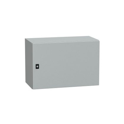   SCHNEIDER NSYCRN46300 Elosztószekrény teli ajtóval (400*600*300) Spacial acél Szürke (RAL 7035) IP66 porszórt