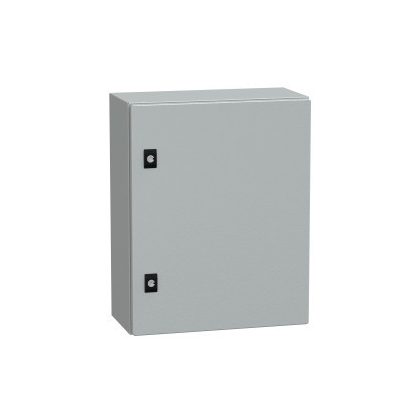   SCHNEIDER NSYCRN54200 Elosztószekrény teli ajtóval (500*400*200) Spacial acél Szürke (RAL 7035) IP66 porszórt