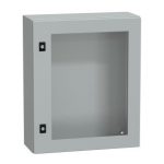   SCHNEIDER NSYCRN65200T Elosztószekrény átlátszó ajtóval (600*500*200) Spacial acél Szürke (RAL 7035) IP66 porszórt