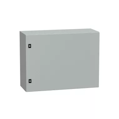 SCHNEIDER NSYCRN68300 Elosztószekrény teli ajtóval (600*800*300) Spacial acél Szürke (RAL 7035) IP66 porszórt