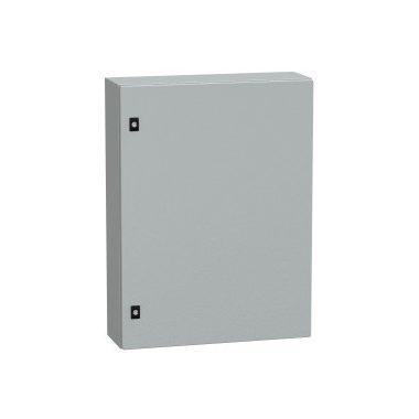 SCHNEIDER NSYCRN86200 Elosztószekrény teli ajtóval (800*600*200) Spacial acél Szürke (RAL 7035) IP66 porszórt