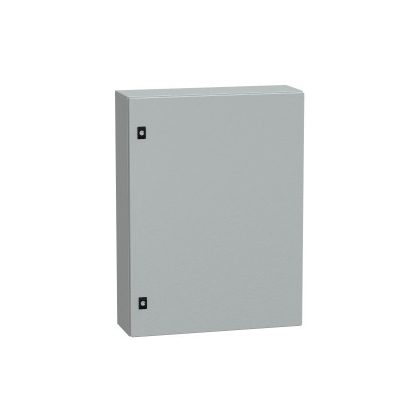   SCHNEIDER NSYCRN86200P Elosztószekrény teli ajtóval és szerelőlappal 800x600x200 Spacial acél Szürke (RAL 7035) IP66 porszórt