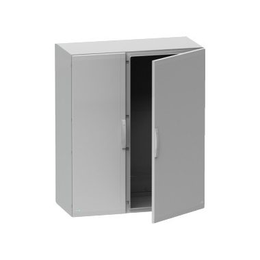 SCHNEIDER NSYPLA15103G PLA műanyag szekrény (1500*1000*320) Thalassa Üvegszállal erősített poliészter Szürke (RAL 7035) IP65