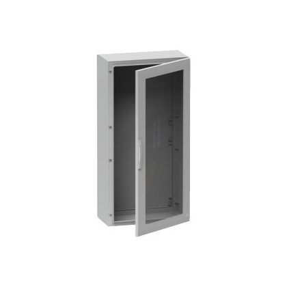   SCHNEIDER NSYPLA573TG PLA műanyag szekrény átlátszó ajtóval 500*750*320mm Thalassa Üvegszállal erősített poliészter Szürke (RAL 7035) IP65