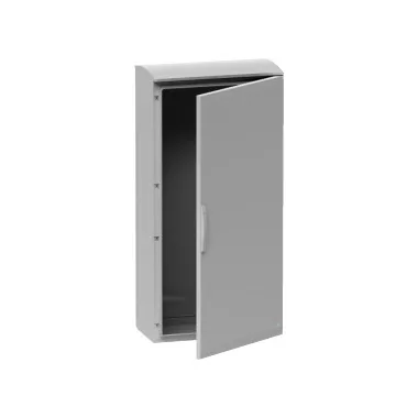 SCHNEIDER NSYPLAT553G PLA műanyag szekrény természetes szellőzéssel (500*500*320) Thalassa Üvegszállal erősített poliészter Szürke (RAL 7035) IP44