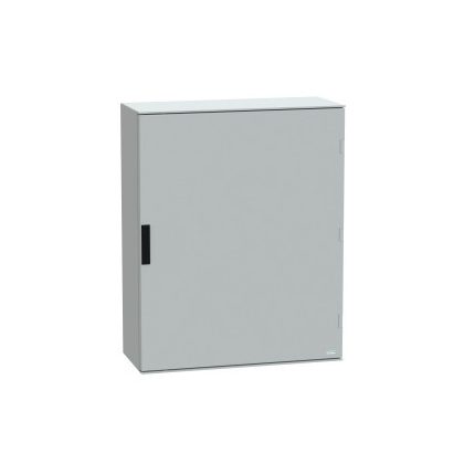   SCHNEIDER NSYPLM108G Elosztószekrény teli ajtóval (1056*800*350) Thalassa Üvegszállal erősített poliészter Szürke (RAL 7035) IP66