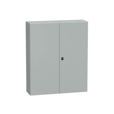 SCHNEIDER NSYS3D121030DP S3D elosztószekrény H1200xW1000xD300 szerelőlappal kétajtós