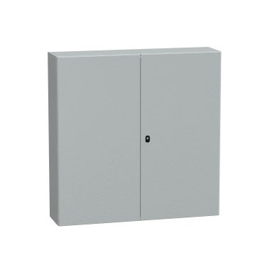 SCHNEIDER NSYS3D121230DP S3D elosztószekrény H1200xW1200xD300 szerelőlappal kétajtós