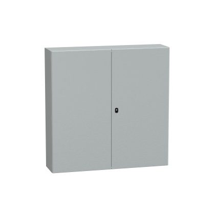   SCHNEIDER NSYS3D121230DP S3D elosztószekrény H1200xW1200xD300 szerelőlappal kétajtós