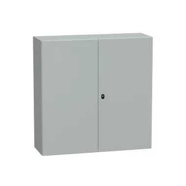 SCHNEIDER NSYS3D121240DP S3D elosztószekrény H1200xW1200xD400 szerelőlappal kétajtós