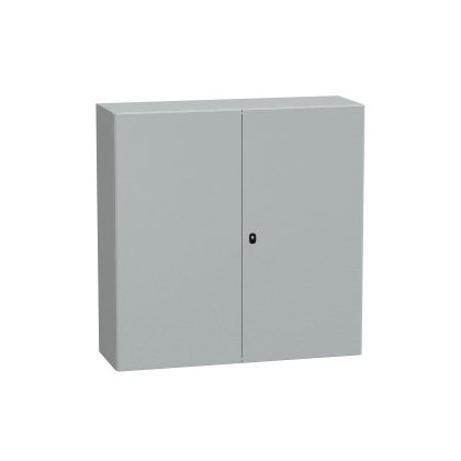   SCHNEIDER NSYS3D121240DP S3D elosztószekrény H1200xW1200xD400 szerelőlappal kétajtós