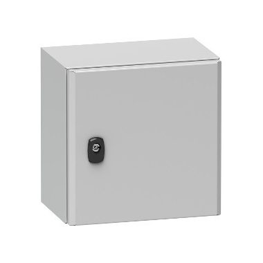 SCHNEIDER NSYS3D3215 S3D elosztószekrény H300xW200xD150 teli ajtóval