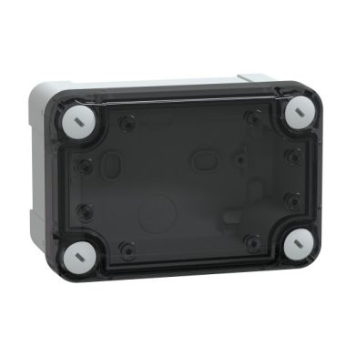 SCHNEIDER NSYTBP1397T Ipari műanyag doboz (138*93*72) átlátszó fedéllel IP66 IK09 RAL7035