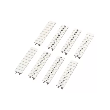 SCHNEIDER NSYTRAB5100 Pattintható jelölő, 10 karakteres (91-100-ig), 5 mm széles, fehér