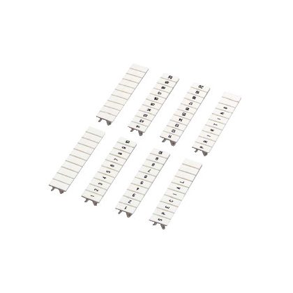   SCHNEIDER NSYTRAB5100 Pattintható jelölő, 10 karakteres (91-100-ig), 5 mm széles, fehér