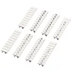   SCHNEIDER NSYTRAB550 Pattintható jelölő, 10 karakteres (41-50-ig), 5 mm széles, fehér