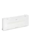 SCHNEIDER OVA48528 Emergency luminaire, Exiway Smartled, Activa/Dicube, selectable duration, 1250lm, maintained/non maintained, IP65, white