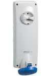 SCHNEIDER PKB63T525 UNIKA Panelre szerelhető, reteszelhető aljzat, 3P+N+F, 9h, 63A, 250V, IP65, védelem nélkül