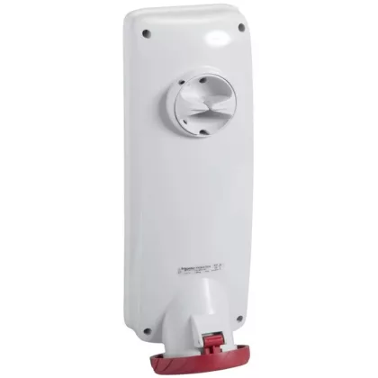   SCHNEIDER PKB63T535 UNIKA Panelre szerelhető, reteszelhető aljzat, 3P+N+F, 6h, 63A, 415V, IP65, védelem nélkül