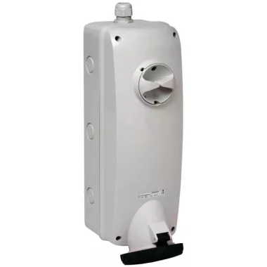 SCHNEIDER PKB63T545 UNIKA priză cu blocare, pe panou 3P + N + F, 7h, 63A, 500V, IP65, fără protecție