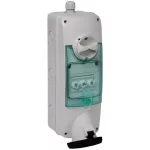   SCHNEIDER PKB63U544 UNIKA priză cu blocare, pe panou, 3P + F, 7h, 63A, 500V, IP65, cu șină DIN