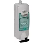   SCHNEIDER PKB63U545 UNIKA priză cu blocare, pe panou, 3P + N + F, 7h, 63A, 500V, IP65, cu șină DIN
