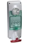SCHNEIDER PKB63V534 UNIKA Panelre szerelhető, reteszelhető aljzat, 3P+F, 6h, 63A, 415V, IP65, olvadóbiztosítós SCHNEIDER PKB63V534 UNIKA Panelre szerelhető, reteszelhető aljzat, 3P+F, 6h, 63A, 415V, IP65, olvadóbiztosítós