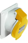 SCHNEIDER PKF16F414 PRATIKA Panelre szerelhető döntött aljzat, 3P+F, 4h, 16A, 130V, IP44, csavaros SCHNEIDER PKF16F414 PRATIKA Panelre szerelhető döntött aljzat, 3P+F, 4h, 16A, 130V, IP44, csavaros