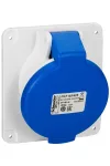 SCHNEIDER PKF16F425 PRATIKA Panelre szerelhető döntött aljzat, 3P+N+F, 9h, 16A, 250V, IP44, csavaros