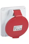 SCHNEIDER PKF16F433 PRATIKA Panelre szerelhető döntött aljzat, 2P+F, 9h, 16A, 415V, IP44, csavaros