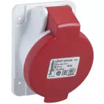   SCHNEIDER PKF16F434 PRATIKA Priză înclinat montată pe panou, 3P + F, 6h, 16A, 415V, IP44, șurub
