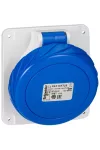SCHNEIDER PKF16F725 PRATIKA Panelre szerelhető döntött aljzat, 3P+N+F, 9h, 16A, 250V, IP67, csavaros