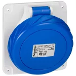   SCHNEIDER PKF16F725 PRATIKA Panelre szerelhető döntött aljzat, 3P+N+F, 9h, 16A, 250V, IP67, csavaros