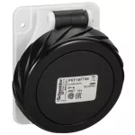   SCHNEIDER PKF16F744 PRATIKA Panelre szerelhető döntött aljzat, 3P+F, 7h, 16A, 500V, IP67, csavaros