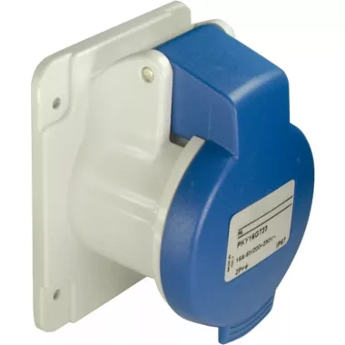 SCHNEIDER PKF16G424 PRATIKA Panelre szerelhető egyenes aljzat, 3P+F, 9h, 16A, 250V, IP44, csavaros SCHNEIDER PKF16G424 PRATIKA Panelre szerelhető egyenes aljzat, 3P+F, 9h, 16A, 250V, IP44, csavaros