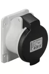 SCHNEIDER PKF16G444 PRATIKA Panelre szerelhető egyenes aljzat, 3P+F, 7h, 16A, 500V, IP44, csavaros