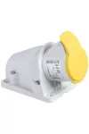 SCHNEIDER PKF16W414 PRATIKA Falra szerelhető aljzat, 3P+F, 4h, 16A, 130V, IP44, csavaros SCHNEIDER PKF16W414 PRATIKA Falra szerelhető aljzat, 3P+F, 4h, 16A, 130V, IP44, csavaros