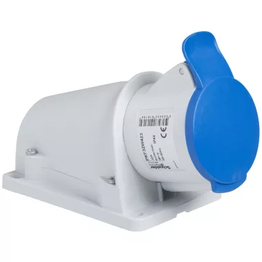 SCHNEIDER PKF16W423 PRATIKA Priză montat pe perete, 2P + F, 6h, 16A, 250V, IP44, șurub