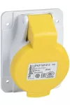 SCHNEIDER PKF32F414 PRATIKA Panelre szerelhető döntött aljzat, 3P+F, 4h, 32A, 130V, IP44, csavaros SCHNEIDER PKF32F414 PRATIKA Panelre szerelhető döntött aljzat, 3P+F, 4h, 32A, 130V, IP44, csavaros