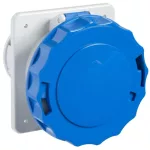   SCHNEIDER PKF32G723 PRATIKA Priză dreaptă montată pe panou, 2P + F, 6h, 32A, 250V, IP67, șurub