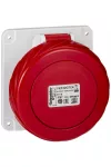 SCHNEIDER PKF32G7C4 PRATIKA Panelre szerelhető egyenes aljzat, 3P+N+F, 3h, 32A, 440V, IP67, csavaros