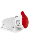 SCHNEIDER PKF32W433 PRATIKA Falra szerelhető aljzat, 2P+F, 9h, 32A, 415V, IP44, csavaros SCHNEIDER PKF32W433 PRATIKA Falra szerelhető aljzat, 2P+F, 9h, 32A, 415V, IP44, csavaros