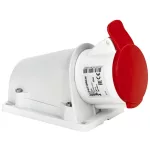   SCHNEIDER PKF32W434 PRATIKA Priză montat pe perete, 3P + F, 6h, 32A, 415V, IP44, șurub