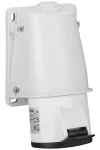 SCHNEIDER PKF32W445 PRATIKA Falra szerelhető aljzat, 3P+N+F, 7h, 32A, 500V, IP44, csavaros SCHNEIDER PKF32W445 PRATIKA Falra szerelhető aljzat, 3P+N+F, 7h, 32A, 500V, IP44, csavaros