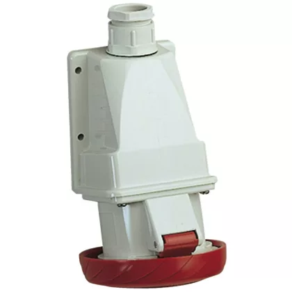 SCHNEIDER PKF32W735 PRATIKA Falra szerelhető aljzat, 3P+N+F, 6h, 32A, 415V, IP67, csavaros