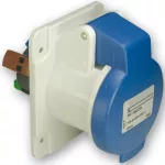   SCHNEIDER PKY16G425 PRATIKA Panelre szerelhető egyenes aljzat, 3P+N+F, 9h, 16A, 250V, IP44, gyorscsatlakozás